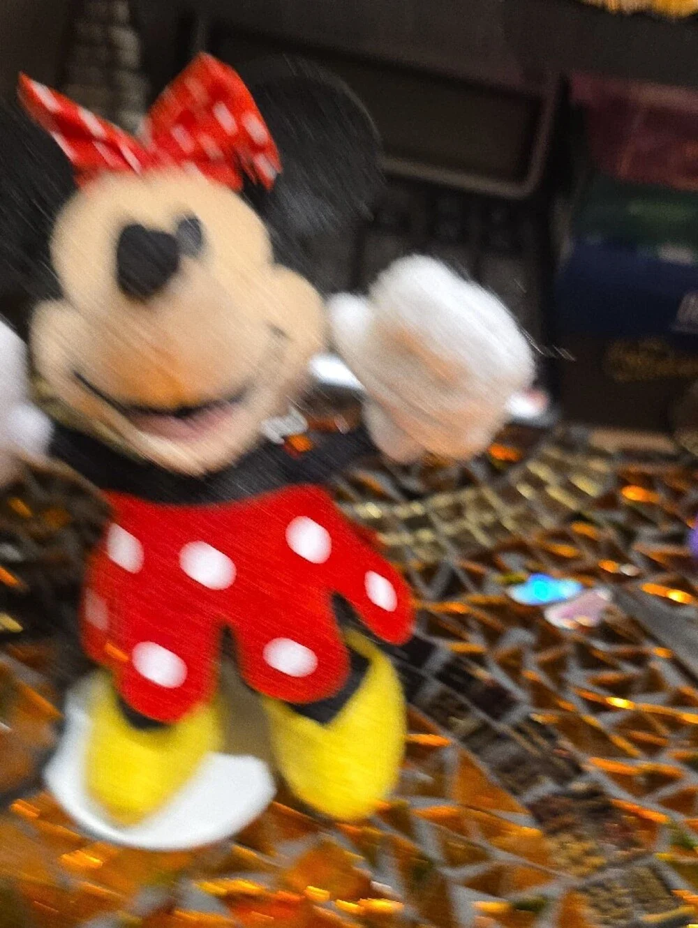 Disney Mickey & Minnie Plush Pair - Red, Black, Yellow